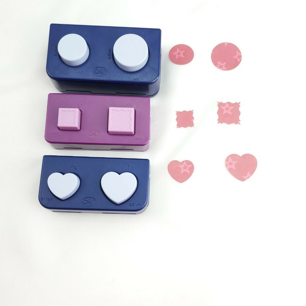 The Creative Memories Collection Three Pack Shape Maker For Crafts And Scrapbook